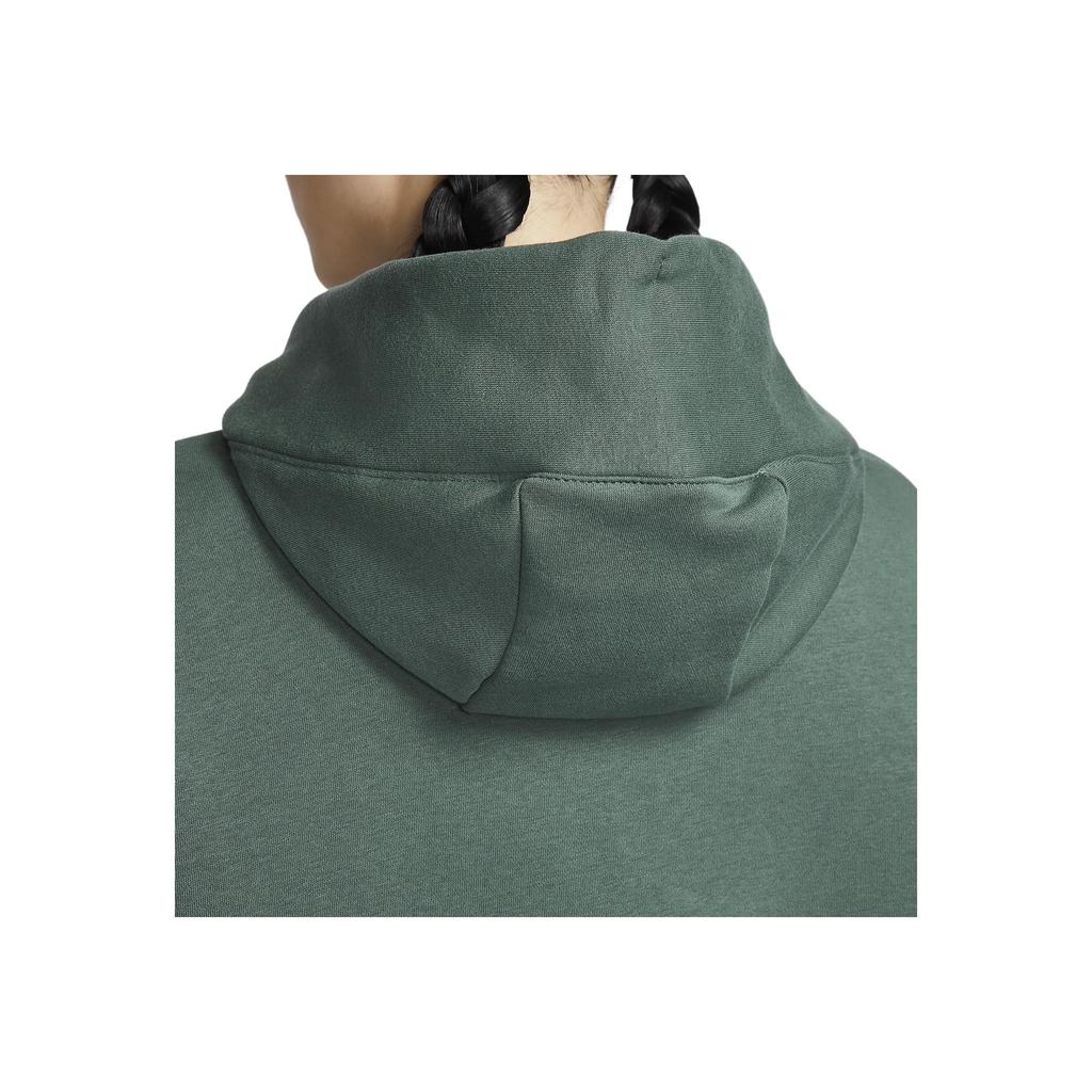 Nike Sportswear Phoenix Fleece Swoosh Solid Color Comfortable Loose Fit Hooded Long Sleeve Sweatshirt Women Sweatshirt Vintage-Green DQ5861-338