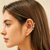 Dainty Ear Accessory 1 Pc Cute Cat Cuff Earring for Women, Funny Kitten Fashionable Decor Animal Cartilage Wrap Around Earring, Non Piercing