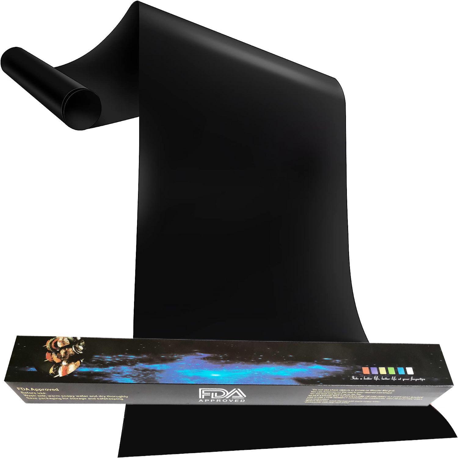 

Антипригарный, термостойкий коврик для гриля барбекю – маслостойкое углеродное волокно для использования на открытом воздухе и в быту