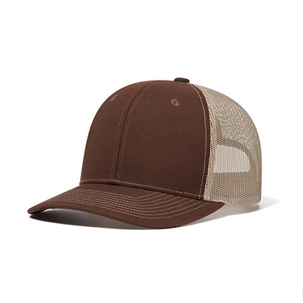 Customized Printed Logo Slightly Curved Brim Duck Tongue Hat Women's Outdoor Sunshade Net Caps Men's Hiking Baseball Hats