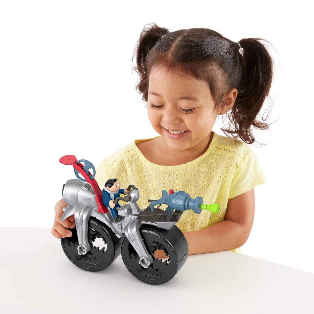 Fisher Price Minion Feature Playset Rocket Bike of 2 GMP36 Gray Red [Dragon & Set] [Set Boxed] &