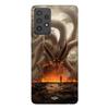 Phone Case - MANIACASE - Samsung Galaxy A72 - Silicone - Black - Naruto Kurama