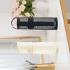 Portable Brush Case Simple Large Capacity Brush Bucket Holder Mesh Dual-use Makeup Brush Storage Bag Travel Stand-up Pouch