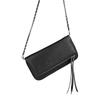 Solid Color Crossbody Bag With Chain And Foldable Design For Women