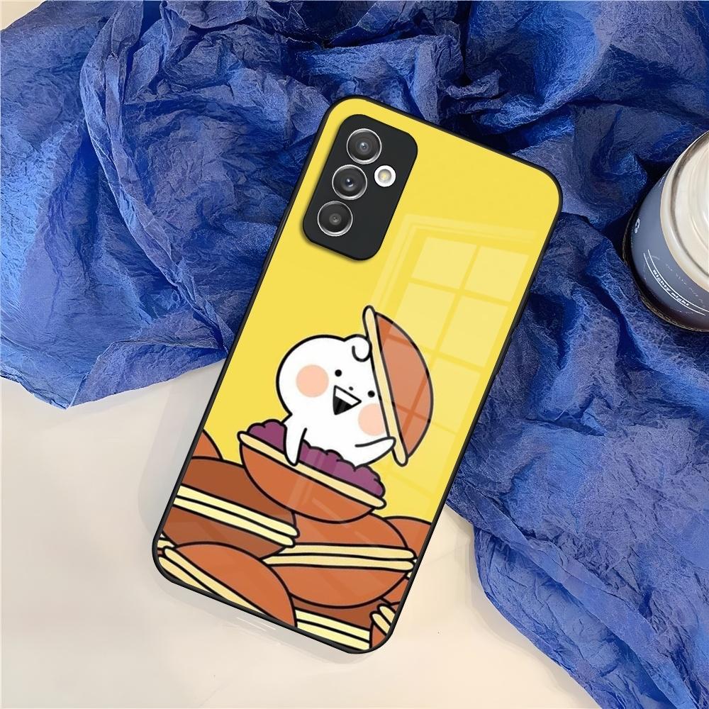 Usagyuuun Rabbit Cute Phone Case for Samsung S25 S24 S30 S21 S23 S20 S22 Fe S10 E S9 Note 20 Pro Ultra Plus glass Cover