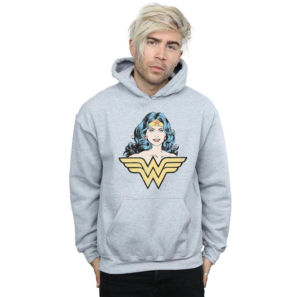 DC Comics Mens Wonder Woman Gaze Hoodie