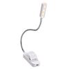 USB Rechargeable 8 LEDs Book Light Clip On Reading Light LED Lamp Eye Protection Nightlight 3 Color Temperature Stepless Dimming with Memory Function