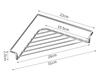 1pc Stainless Steel Kitchen Sink Organizer Multifunctional Faucet Sponge Drain Basket For Dishcloth Scrubber Storage Rack