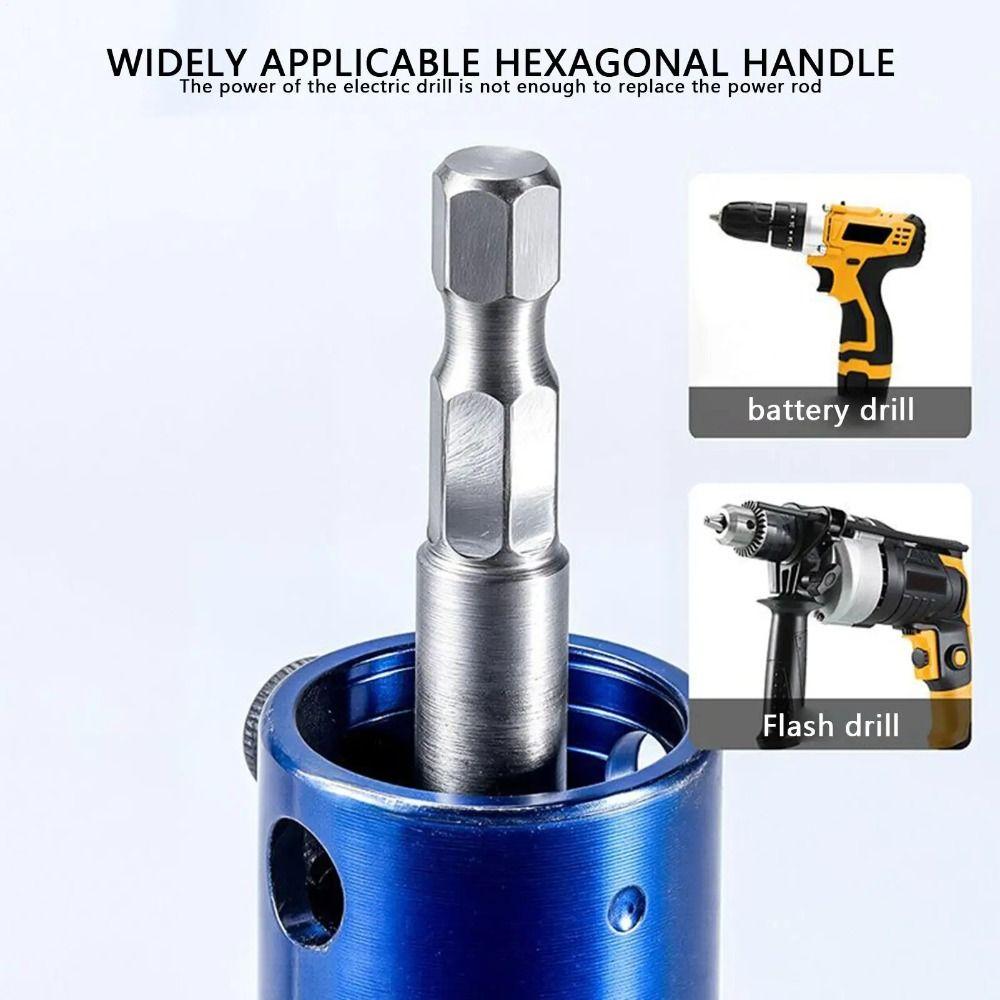 Portable Broken Pipe Valve Extractor Pipe Repair Broken Screw Extraction  Thread Removal Tool