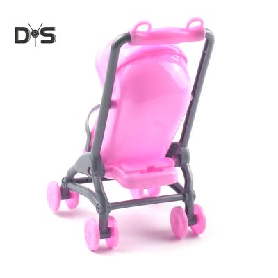 Baby Kinderwagen Kinderwagen Modell Kinder Spielzeug DIY Miniatur Puppenhaus Zubehör