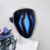 Game Valorant Omen Cosplay Masker Ghost Volledig Gezicht Blauw Fluorescerend Gloeiend LED Maskers Halloween Feestkostuum Volwassen Rolspel Prop