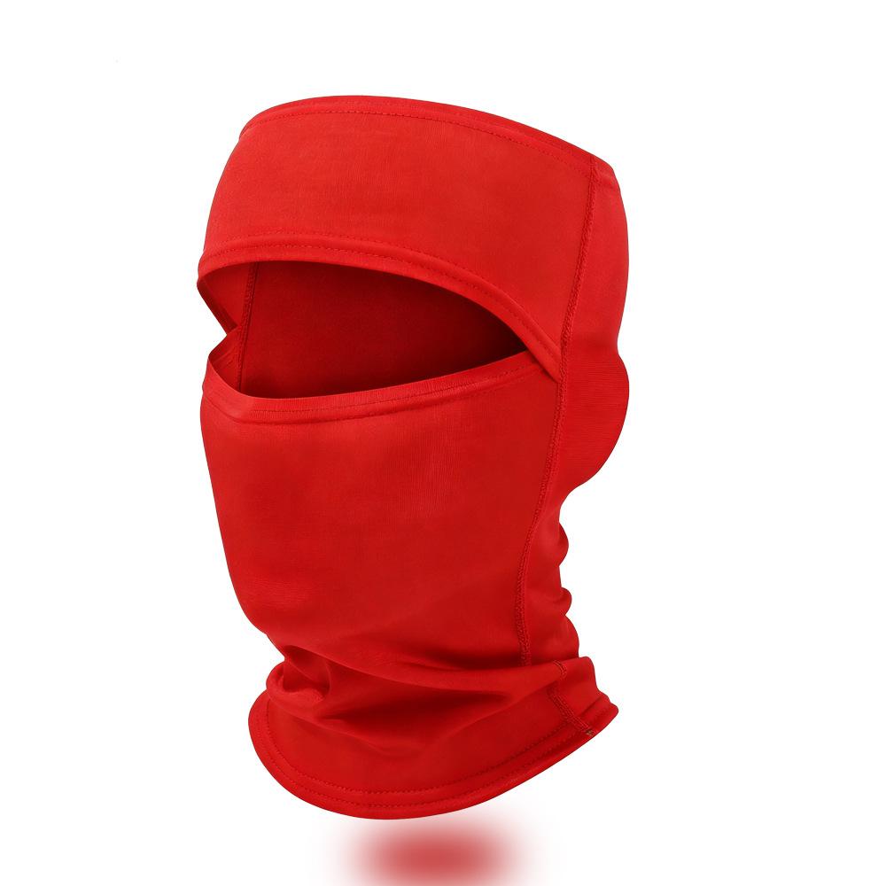 Face Protection, Ski Mask, Windproof Neck Protection, Leaking Top Cycling Cap, Spring And Summer