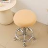 Creative Printed Round Stool Cover Stretch Chair Slipcover for Home Office Decoration Soft Washable Seat Protector Chair Cover