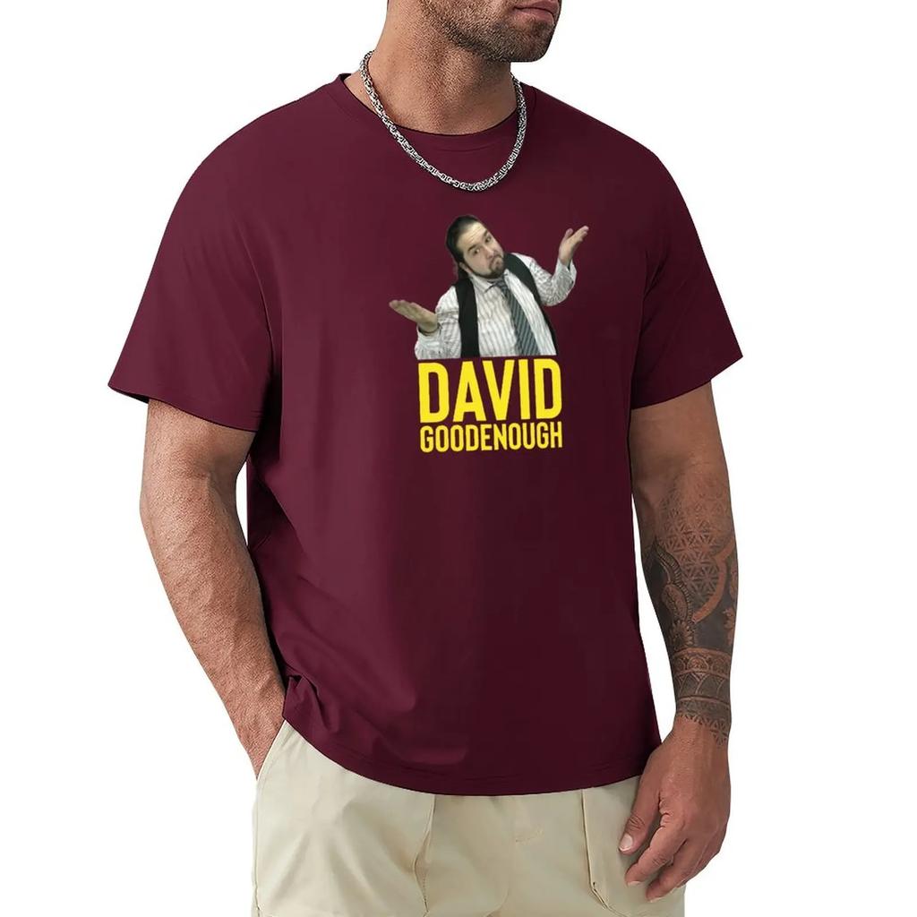 Attic Player  JdG David Goodenough TShirt Blacks Shirts Graphic Tees Customs T Shirts for Men