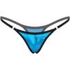 Womens Shiny Low Rise Micro Thong Elastic Waistband G String Underwear Bikini Swimwear