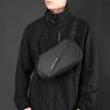 Leder Herren Crossbody Brusttasche im Hongkong-Stil