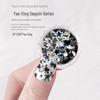 Yao Xing Nail Art Glitter Mix: Coarse & Fine Sequins, Five-Pointed Stars, Irregular Hexagons