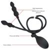 Inflatable Anal Plug Expandable Dildo Pump Butt Plug Anal Dilator Bdsm Sex Toy Gay Prostate Massage For Anus Enlargement By Pump