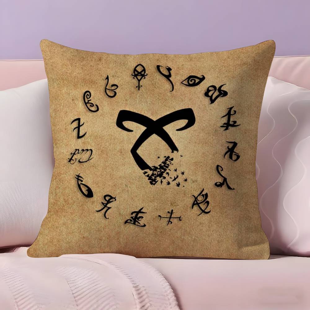 S-Shadowhunters Hot TV Pillow Case  Ultra Soft Skin Friendly Fabric Cloud Like Comfort & Concealed Zipper