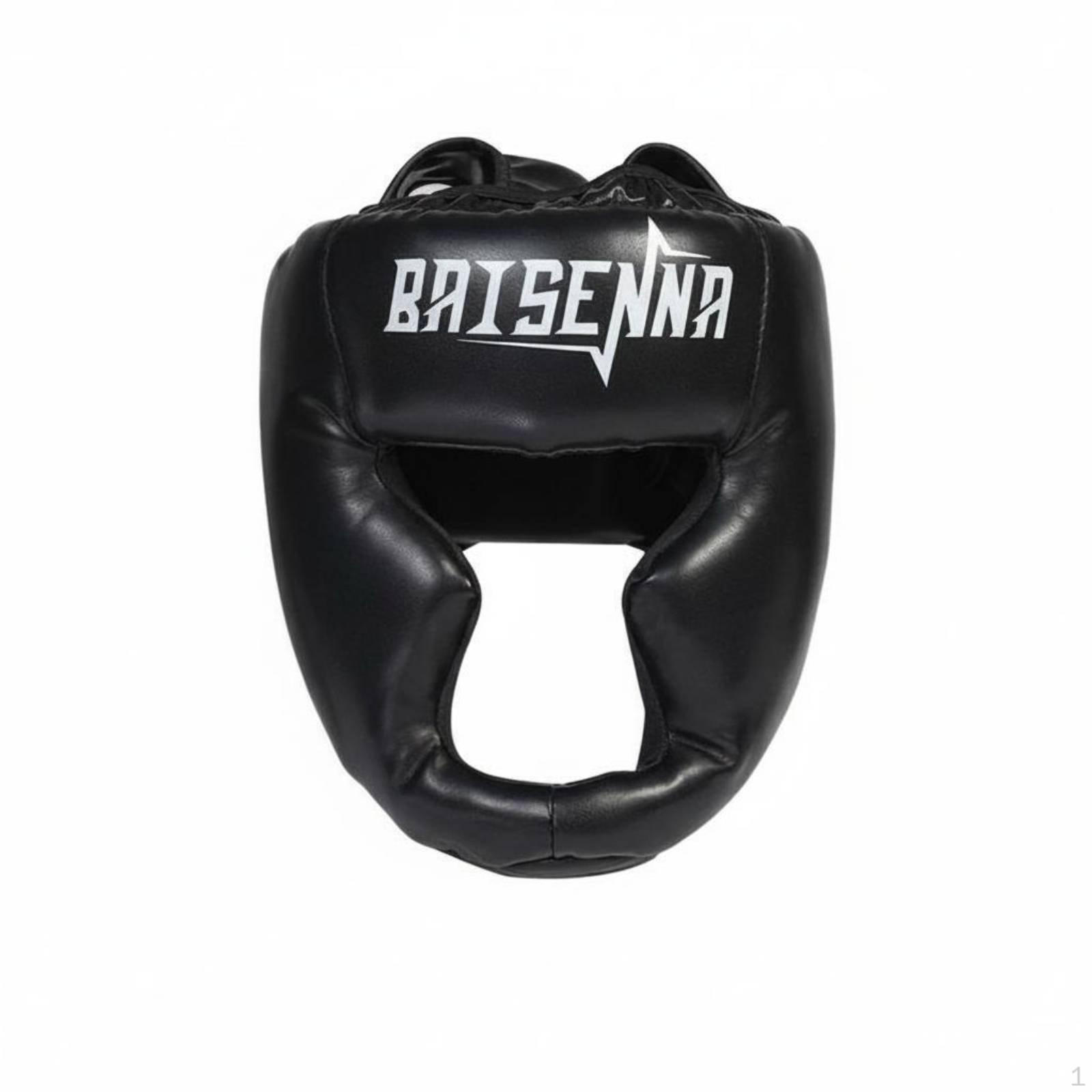Boxing Headgear Thick Padding Sparring Helmet Shock Absorbing Head Guard Training for