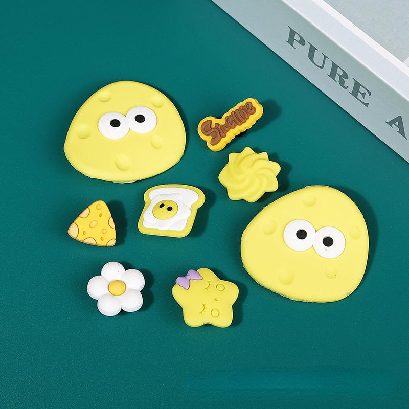 

1 комплект Новый Модный Набор Шармы для Обуви с Отверстиями Аксессуары Пряжка для Обуви Милый Жемчужный Медведь Водяной Бриллиант Цепочка DIY 3D Украшения для Обуви