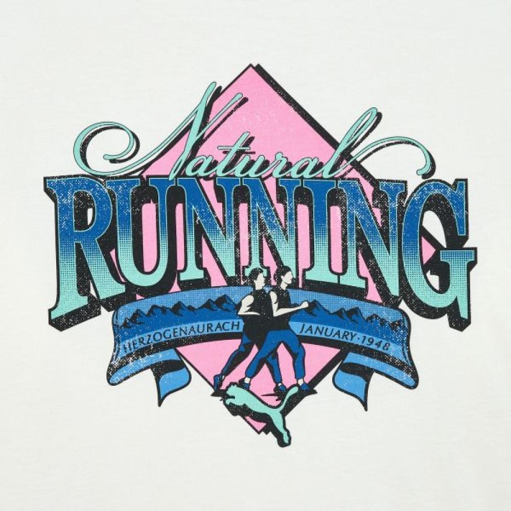 Puma Official Unisex NaTural Running Graphic T shirT