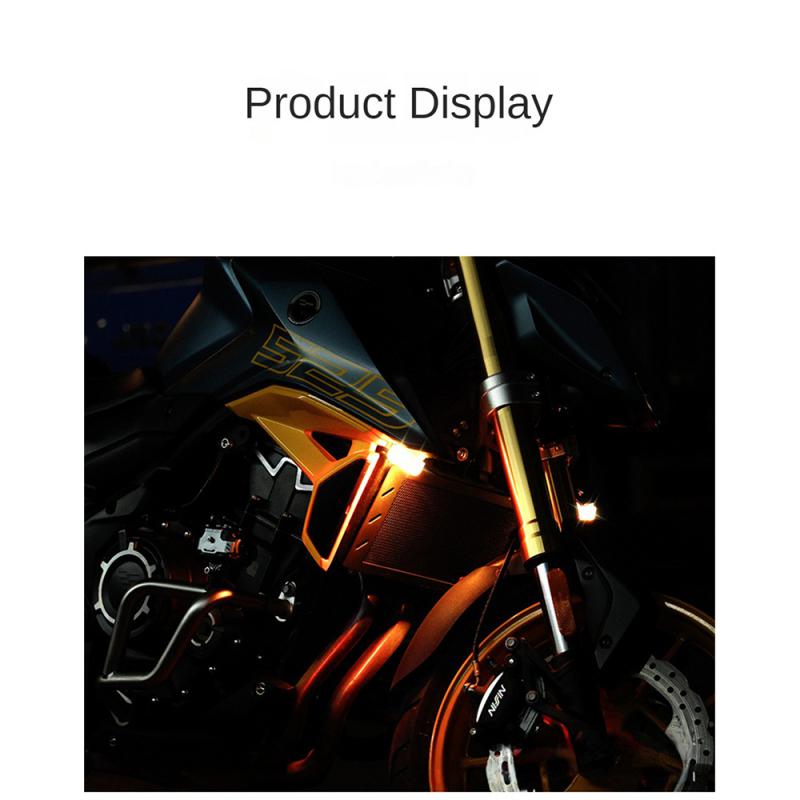 LED Strobe Light for Motorcycle Car Bike Scooter Anti-collision Warning Lamp Flash Indicator Waterproof