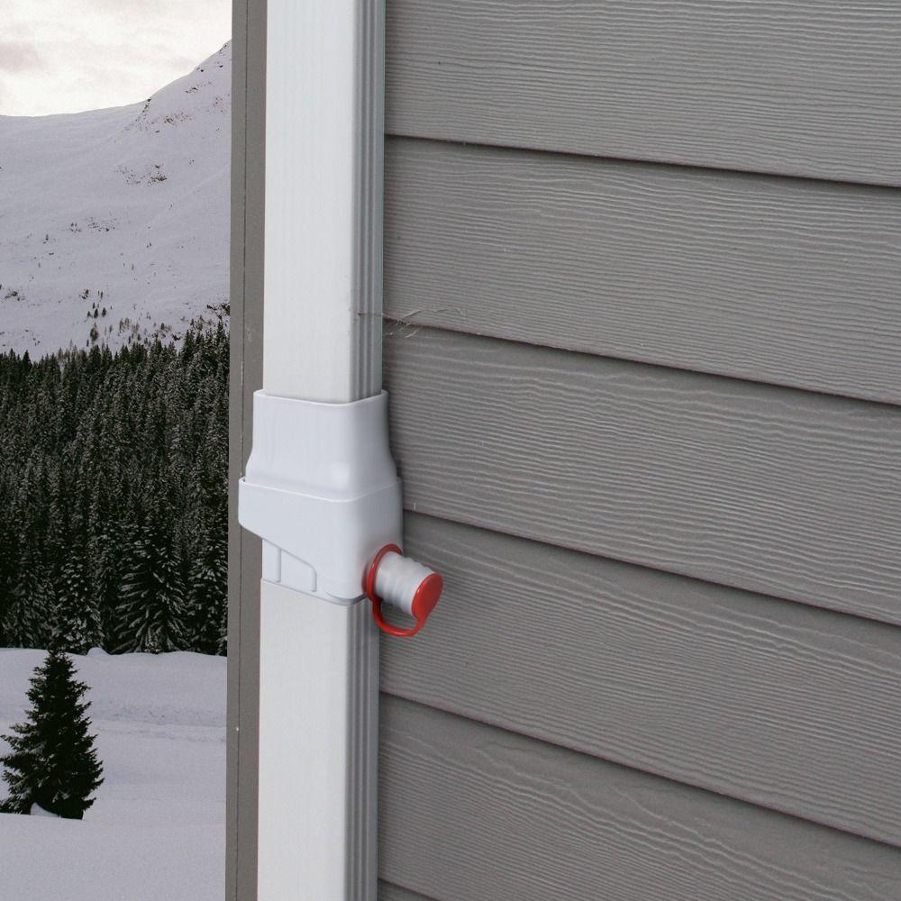 Easy Install Rain Barrel Diverter Kit Downspout Diverter System  Water Harvesting