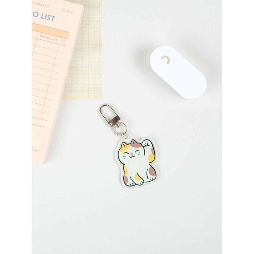 ALL NEW FRAME Acrylic Keyring - Lucky Maneki