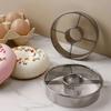 Silver Gold Stainless Steel Donut Mold Doughnut Desserts Bread Cutter Maker Cake Decorating Tools Kitchen Home Baking Supplies