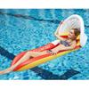 Summer Water Inflatable Floating Row with Cover Sunscreen Foldable Hammock