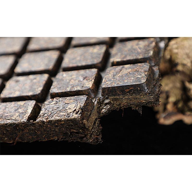 HE ZHUANG CHA China Anhua Baishaxi Instant Dunkler Tee Shortcut Ziegeltee 450g