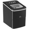 12kg Countertop Ice Cube Machine, with Scoop - Black