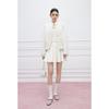 Mandy Zhang Women's Faux Mink Fur Stand-Collar Winter Coat