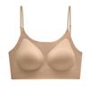 Underwear women's summer thin collection anti-sagging liquid foundation underwear thin shoulder straps invisible sexy back bra