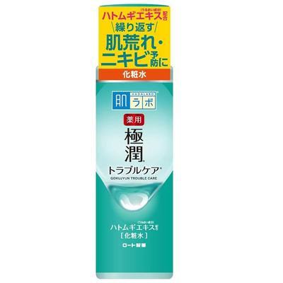 Loción tónica limpiadora para pieles grasas Hadalabo Gokujyun 170 ml s1610