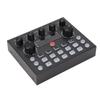 Sound Mixer Dual Channel Plug and Play USB Live Sound Card for PC Recording Gaming Live Streaming