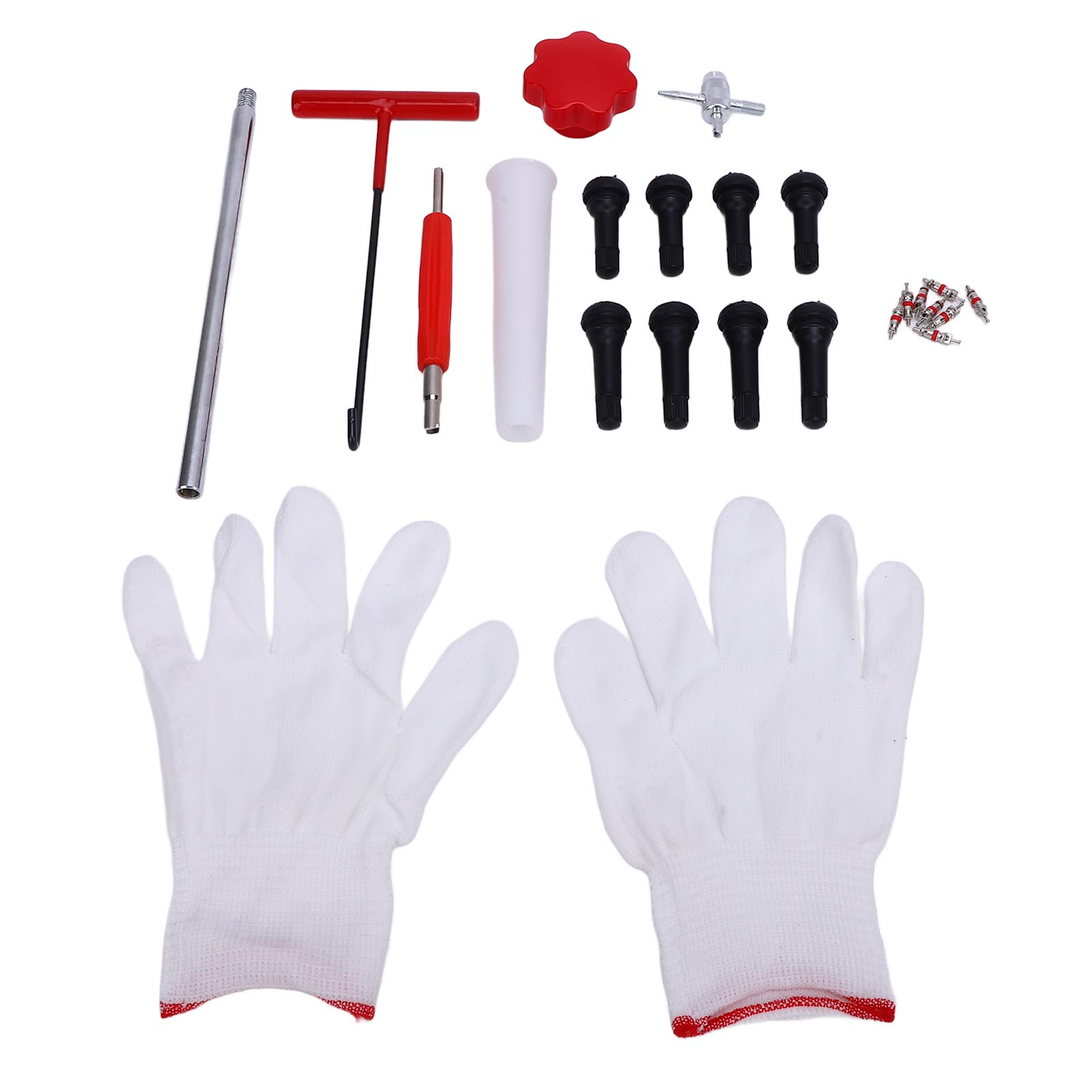 

24PCS Tire Valve Change Tool Quick Change Tire Valve Repair Install Tool for Replacing Leaky Valves in Cars ATVs Trucks