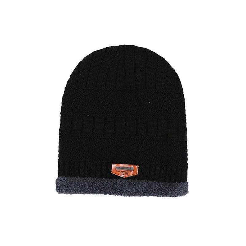 Custom Spandex Cotton Jacquard Knit Fleece Winter Hat Scarf Gloves Set 3-Piece Warm Outdoor Skiing Custom Hat Manufacturer