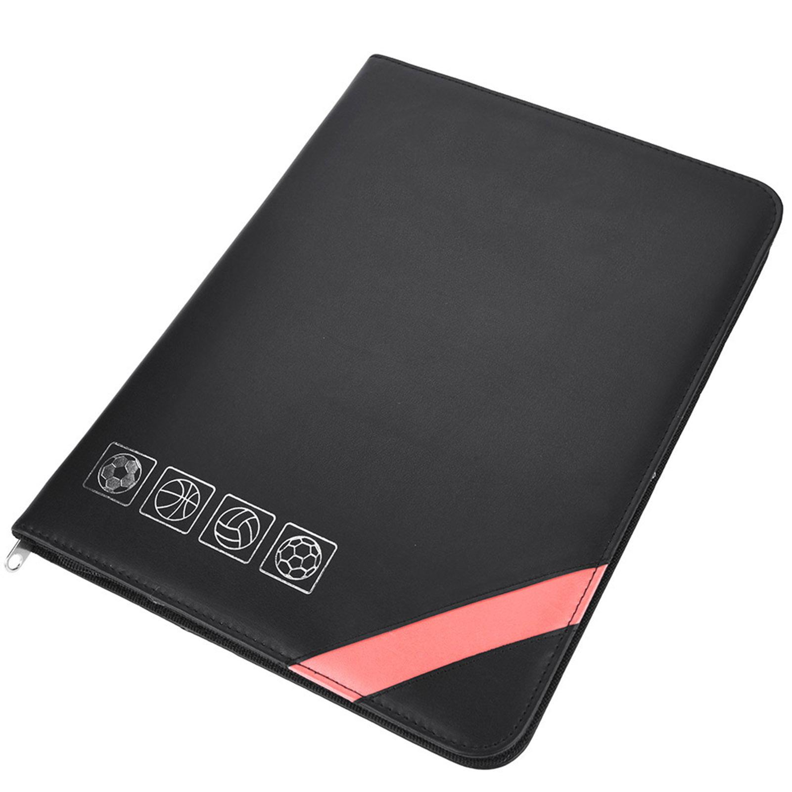 

Multifunction Coach Board Foldable Football Basketball Volleyball Tactics Plate Set красный