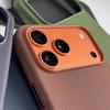 Luxury Tech Woven TechWoven Magnetic Case For iPhone 17 Pro 15 14 13 16 Pro Max Magsafe Wireless Charge Cover No Camera Control