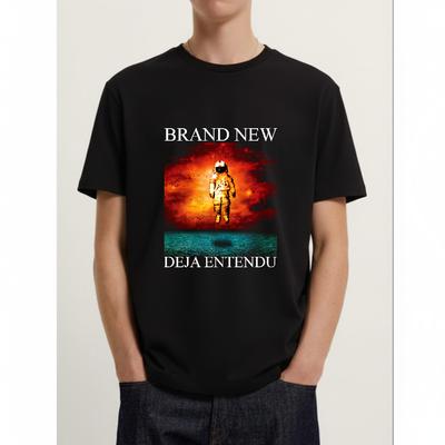 Vintage Deja Entendu Unisex Black Heavy Cotton Band TShirt New Full Size