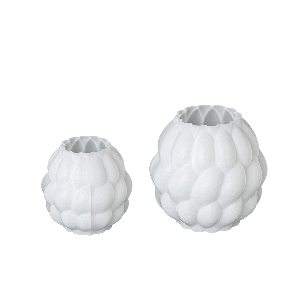 Rotating Design, Raindrop Vase Storage Box, Silicone Mold, Geometry, Ins Style, Gypsum Flowerpot Dropper Mold