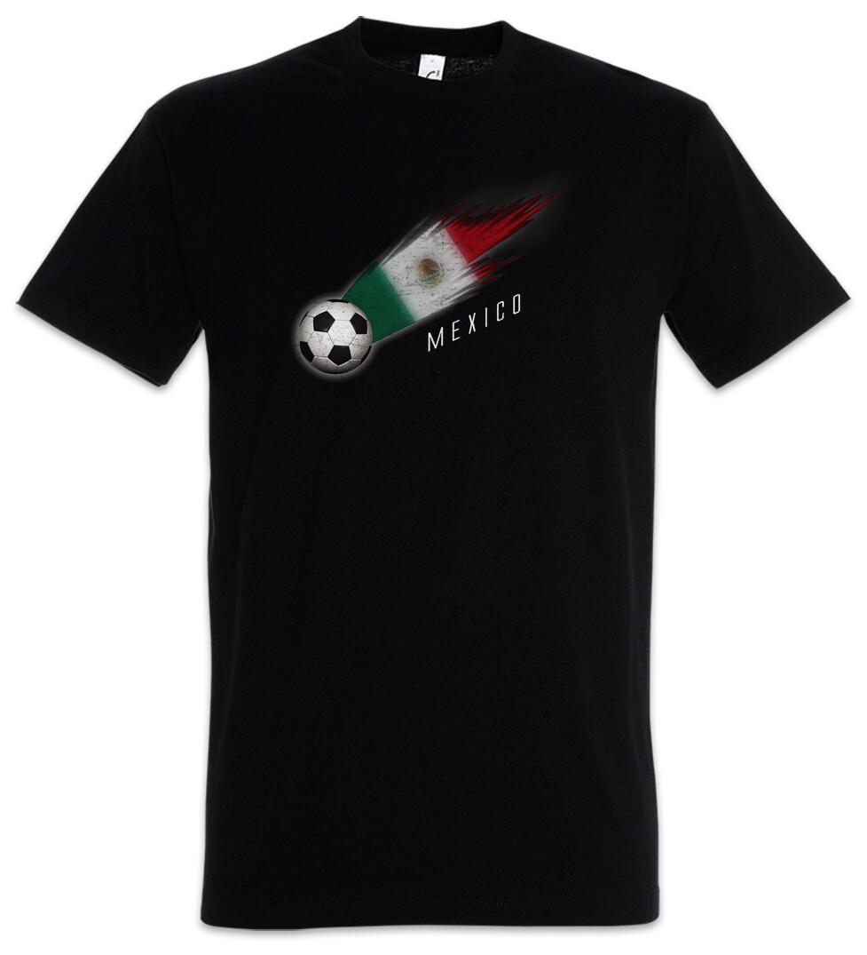Mexico Football Comet I Men s T-Shirt Mens Womens Tees Top Mexico Mexican Mexican Flag S
