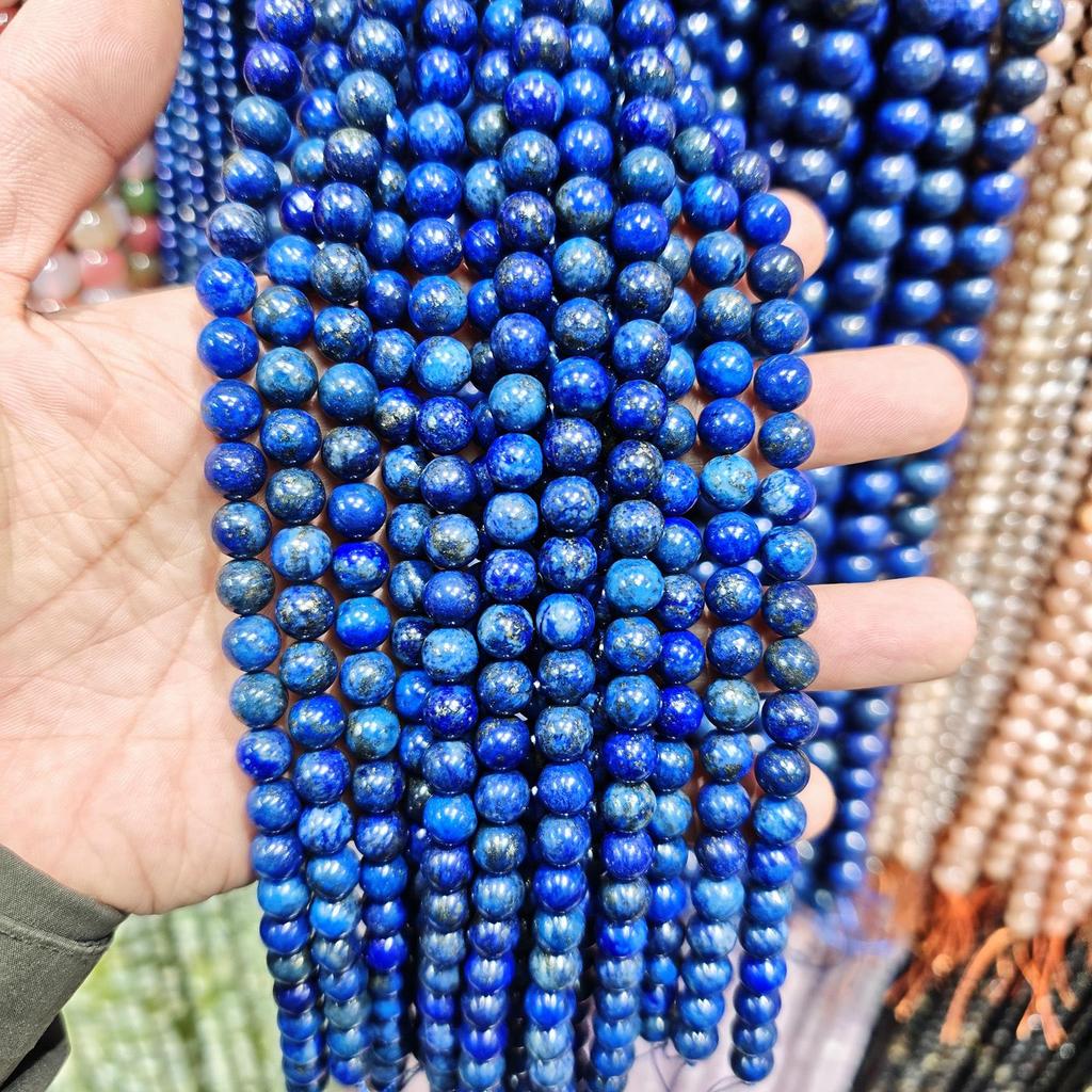 Blue Series Aquamarine & Blue Lace Agate Natural Stone Beads for DIY Jewelry