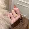 Zhuji Adjustable Camellia Pearl Ring - Natural Freshwater Pearl Jewelry