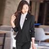 Troloman Women's Slim Fit Professional Suit Set