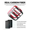 Carbon Fiber Center Console Sticker Trim for Renault Clio 4 2013-2018 LHD RHD Interior Accessories