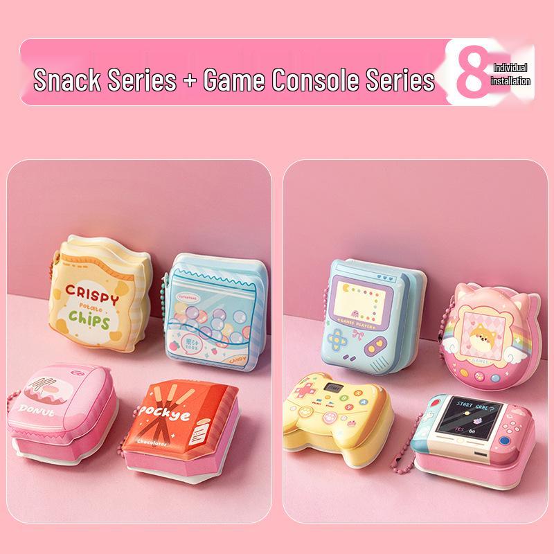 Mini Bean Decompression Sticky Notes: Cute Pocket-Size Pinch Memo Pad