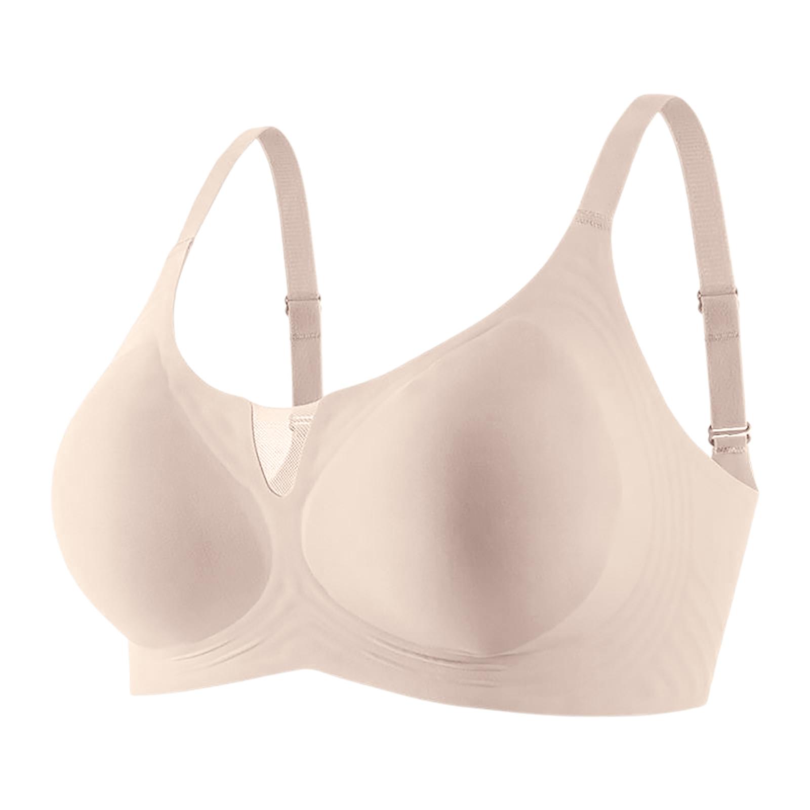 

Женское нижнее белье с полым гладким верхом и без косточек, удобный собирающий бюстгальтер для женщин 36